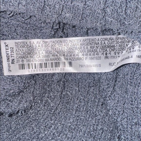 Zara CHENILLE DRESS - Picture 5 of 7